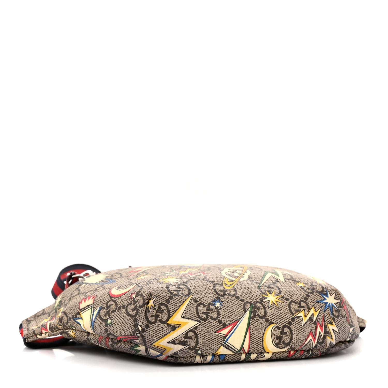Gucci GG Supreme Monogram Childrens Space Print Belt Bag Multicolor 4 of 15