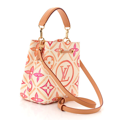 Louis Vuitton Monogram Neonoe BB Coral 3 of 9