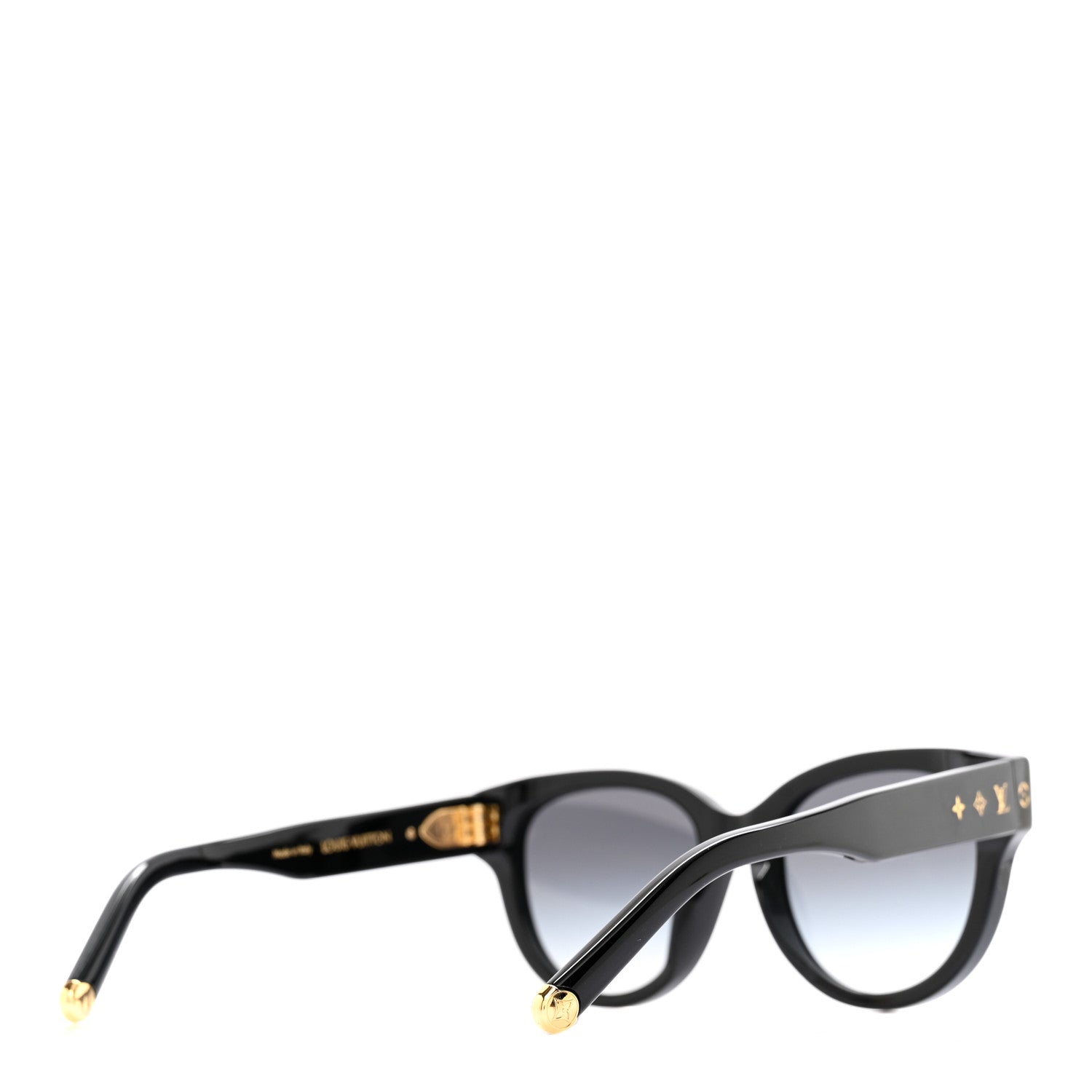 Louis Vuitton Acetate My Monogram Square Sunglasses Z1526E Black 5 of 7
