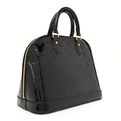 Louis Vuitton Vernis Alma PM Blue Infini 3 of 14