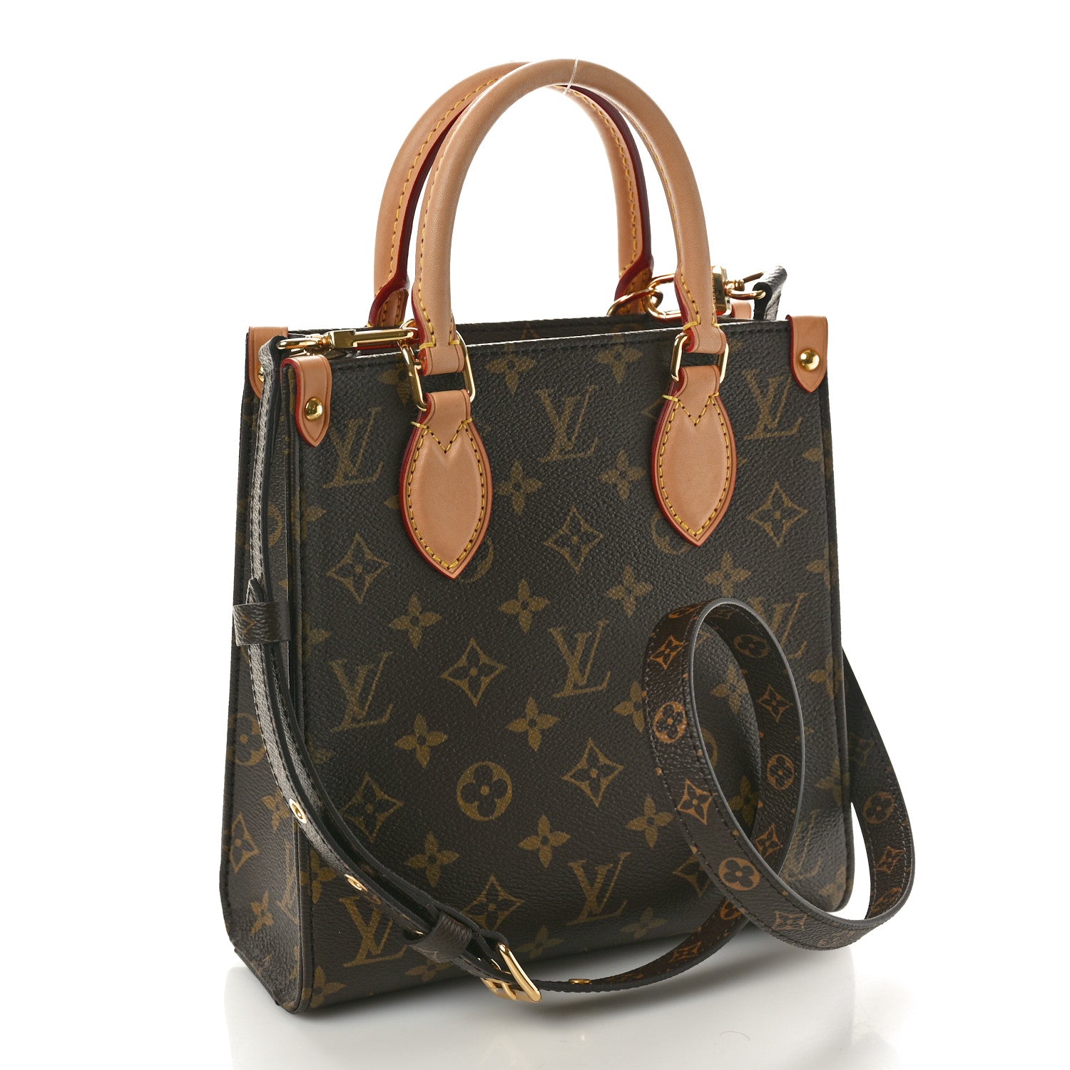 Louis Vuitton Monogram Sac Plat BB 3 of 9