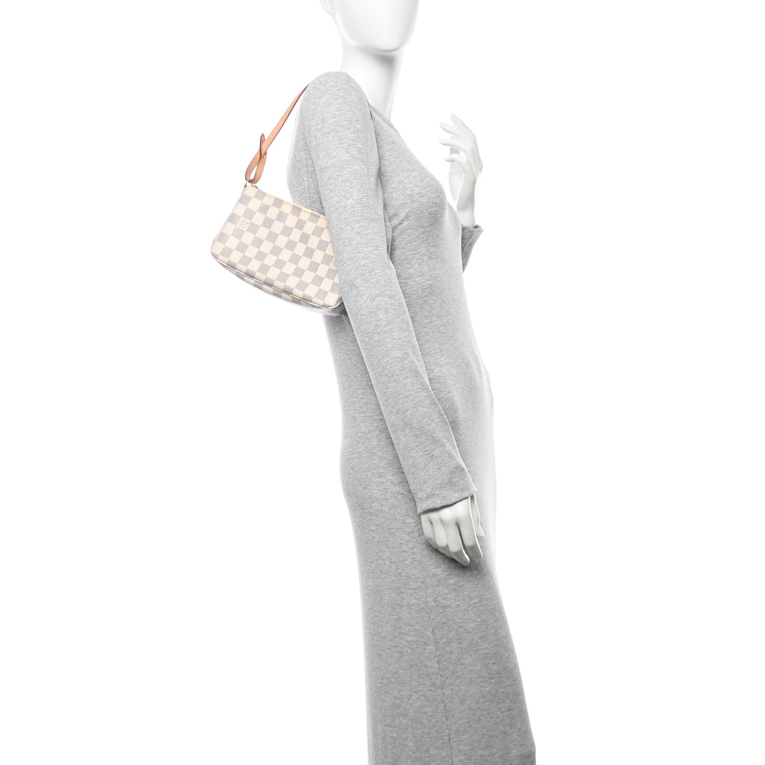 Louis Vuitton Damier Azur Pochette Accessories NM 2 of 12