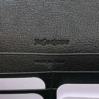Saint Laurent Calfskin Monogram Belle de Jour Chain Clutch Black 6 of 13