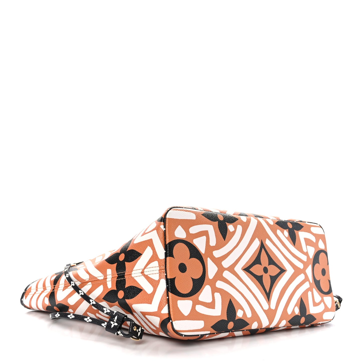 Monogram Giant Crafty Neverfull MM Creme Caramel
