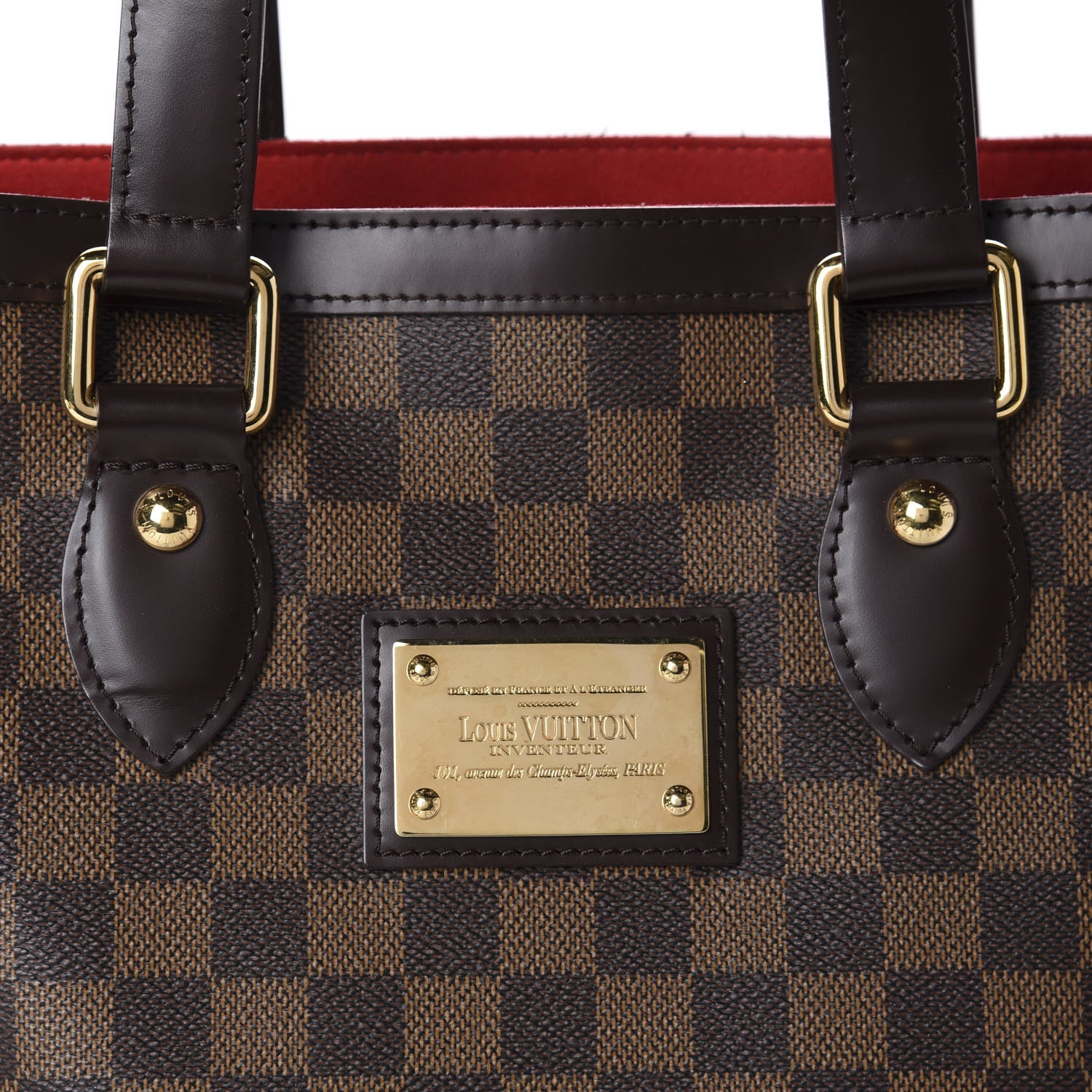 Louis Vuitton Damier Ebene Hampstead PM 10 of 10