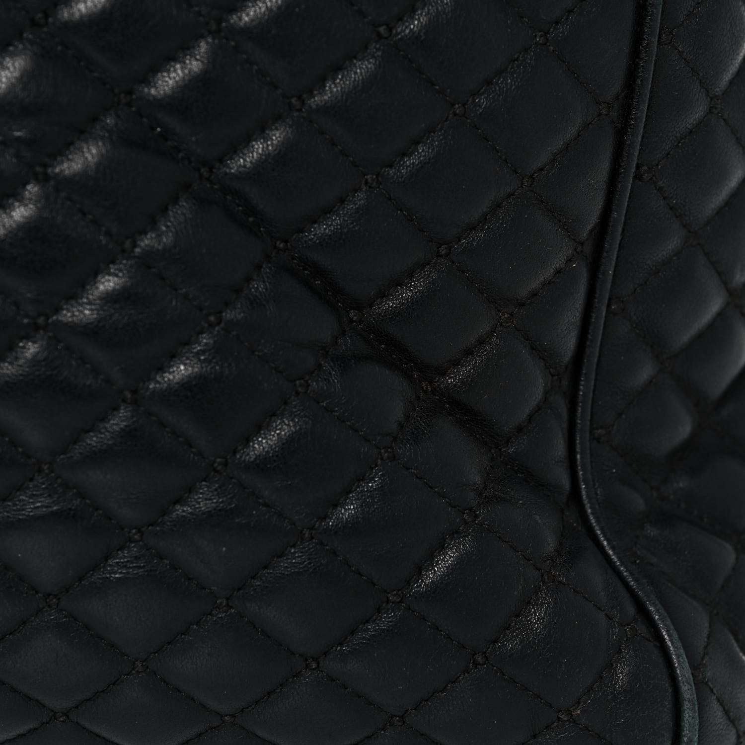 Dolce & Gabbana Calfskin Quilted Tote Black 16 of 20