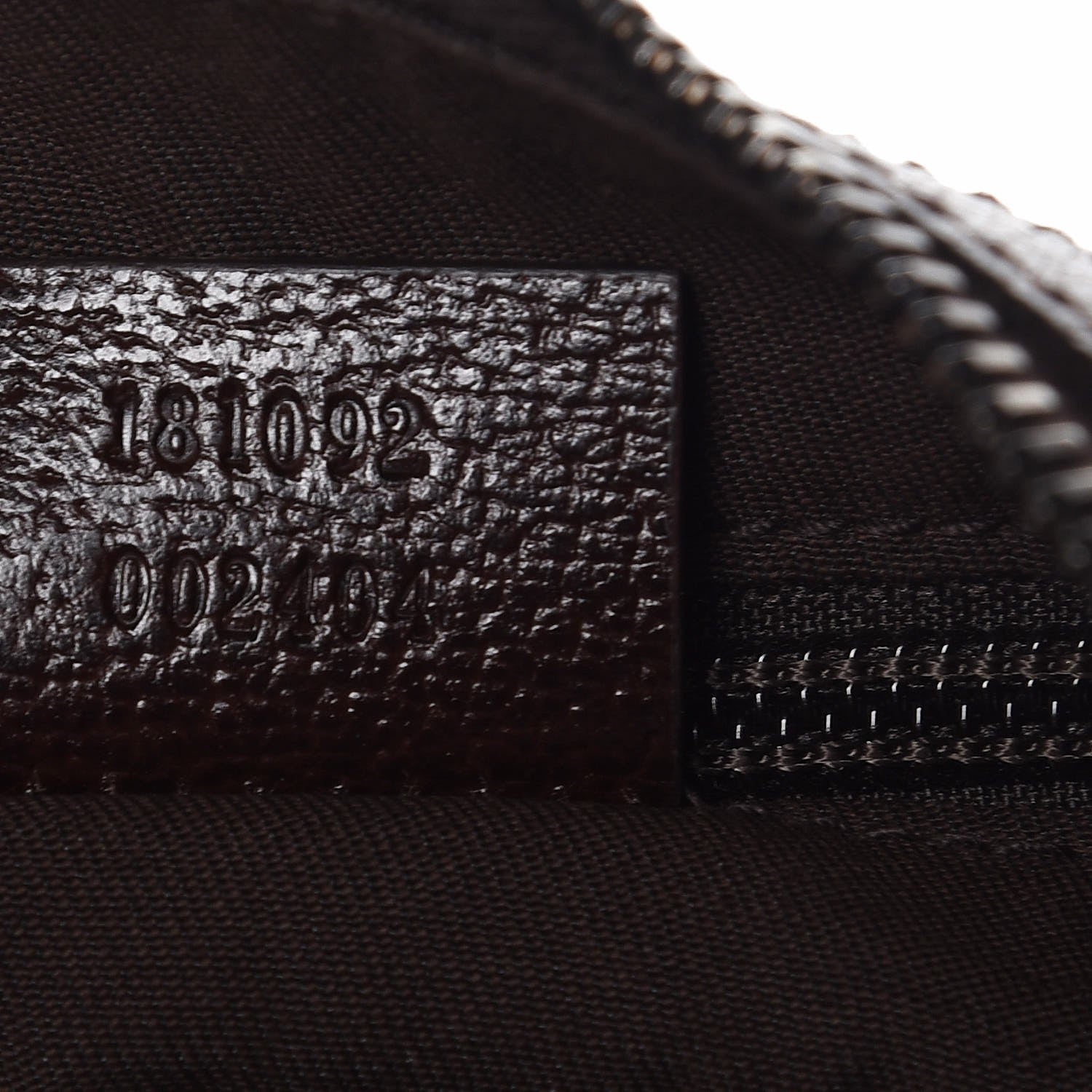 Gucci Monogram Web Medium Half Moon Hobo Dark Brown 6 of 7