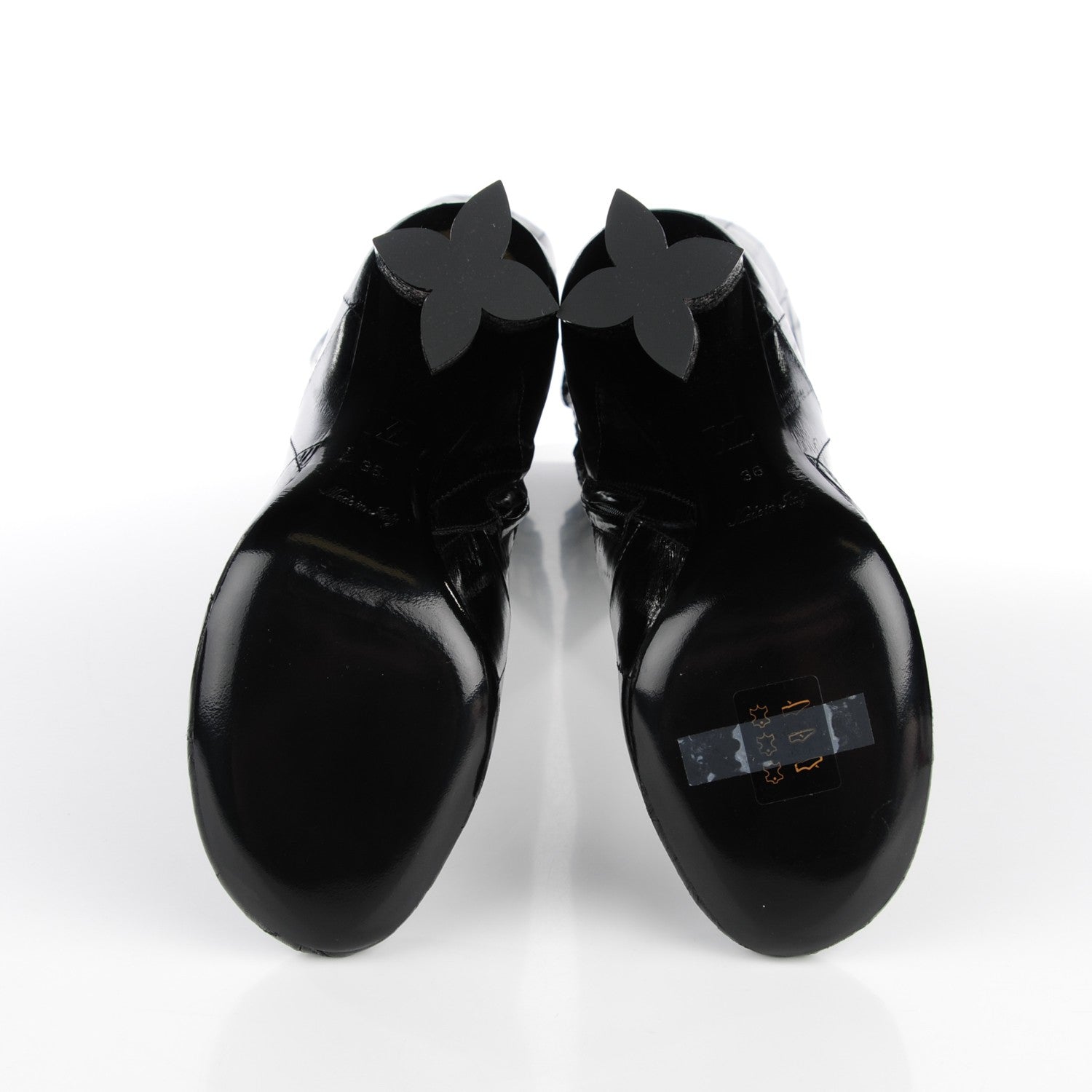 Louis Vuitton Eel Instinct High Boots 36 Black 5 of 7