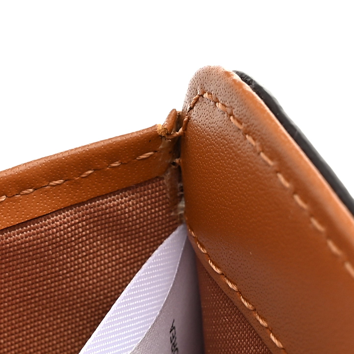 Visetos New Year Series Rooster Mini Zip Around Wallet Cognac