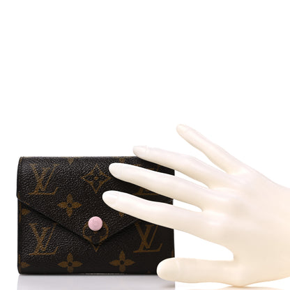 Louis Vuitton Monogram Victorine Wallet Rose Ballerine 2 of 8