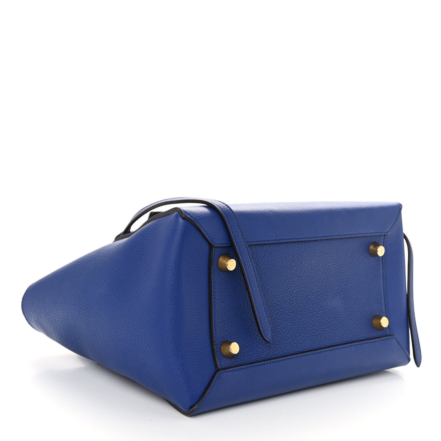 Grained Calfskin Mini Belt Bag Indigo
