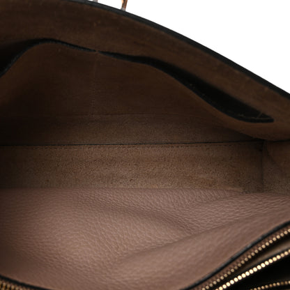 Valentino Garavani Pebbled Calfskin Medium Rockstud Top Handle Shoulder Bag Poudre 5 of 9