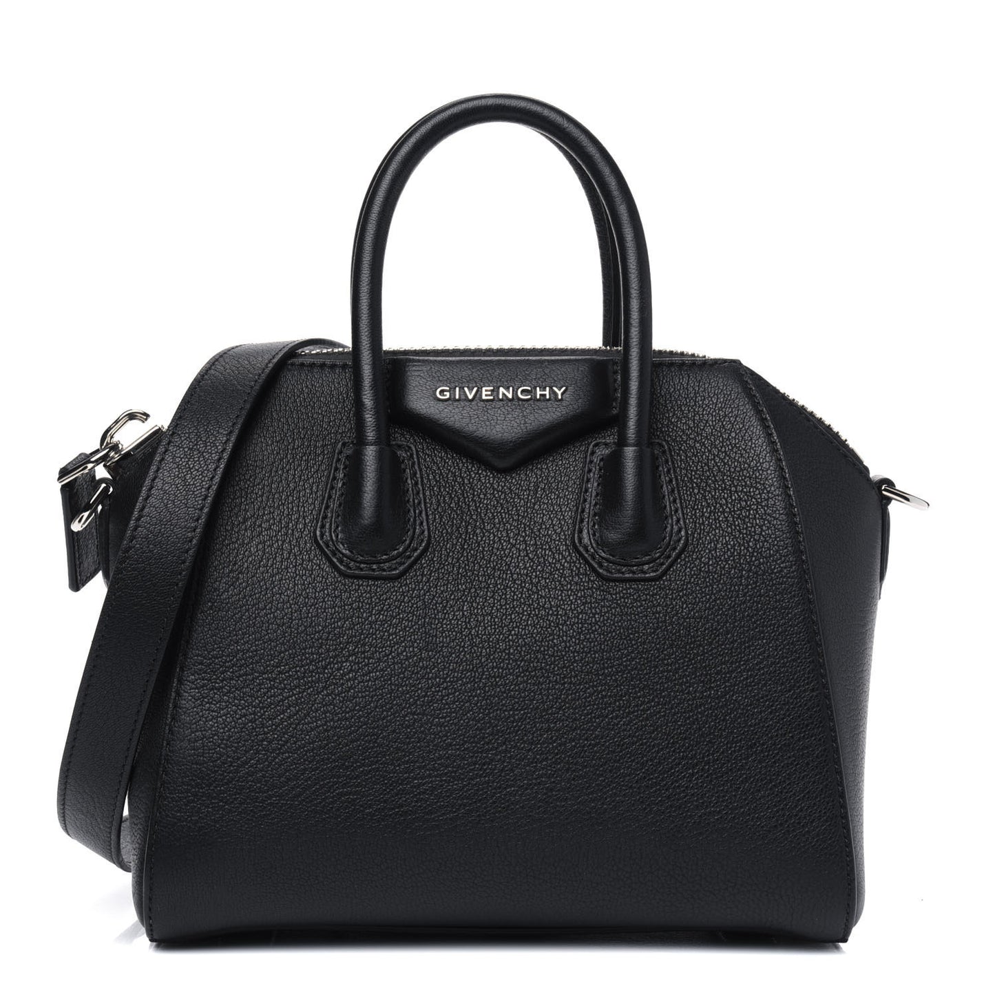 Sugar Goatskin Mini Antigona Black