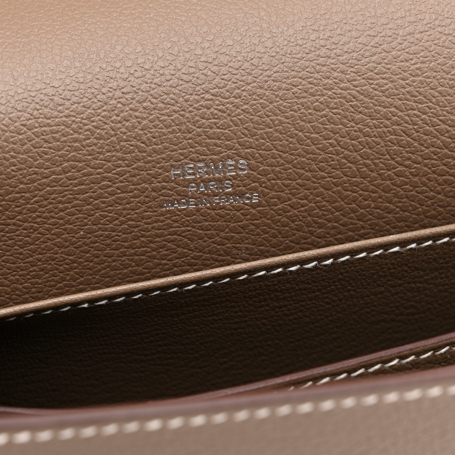 Hermes Evercolor Mini Sac Roulis Etoupe 6 of 11