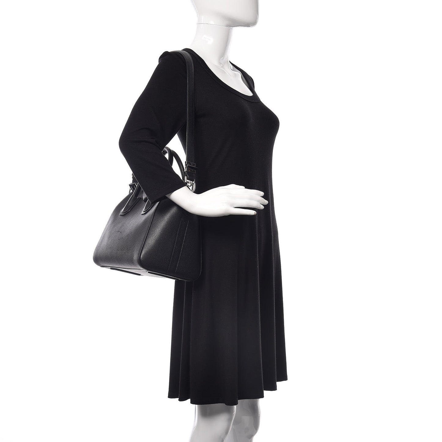 Sugar Goatskin Small Antigona Black