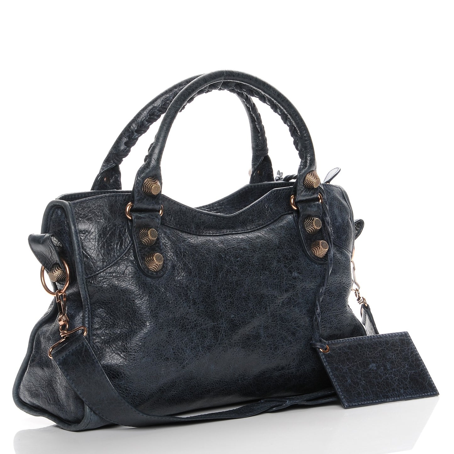 Agneau Giant 21 Rose Gold Hardware City Dark Night