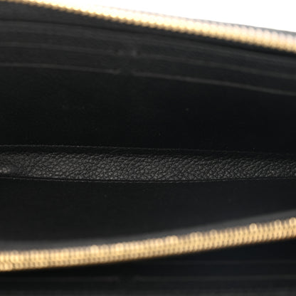 Louis Vuitton Empreinte Clemence Wallet Black 5 of 11