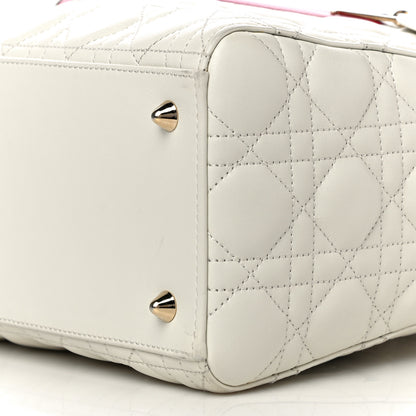 Christian Dior Lambskin Cannage DiorAmour Chinese Valentines Medium Lady Dior Multicolor 5 of 11