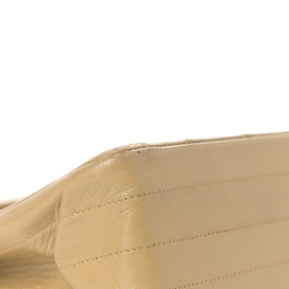 Chanel Lambskin Quilted Medium Single Flap Beige 9 of 17
