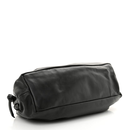 Mansur Gavriel Lambskin Cloud Clutch Black Flamma 4 of 9