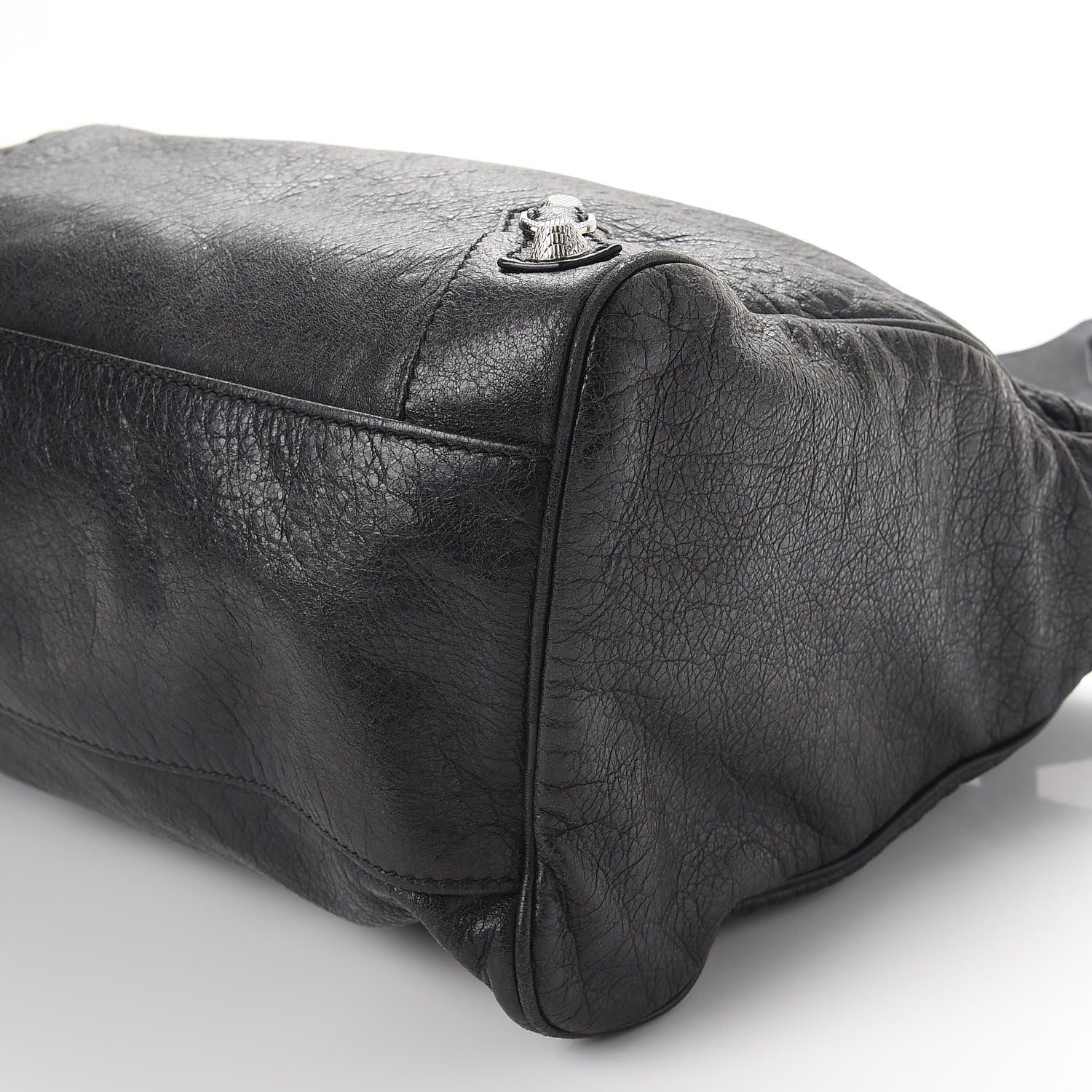 Balenciaga Agneau Giant 12 Silver Hardware Velo Black 13 of 14
