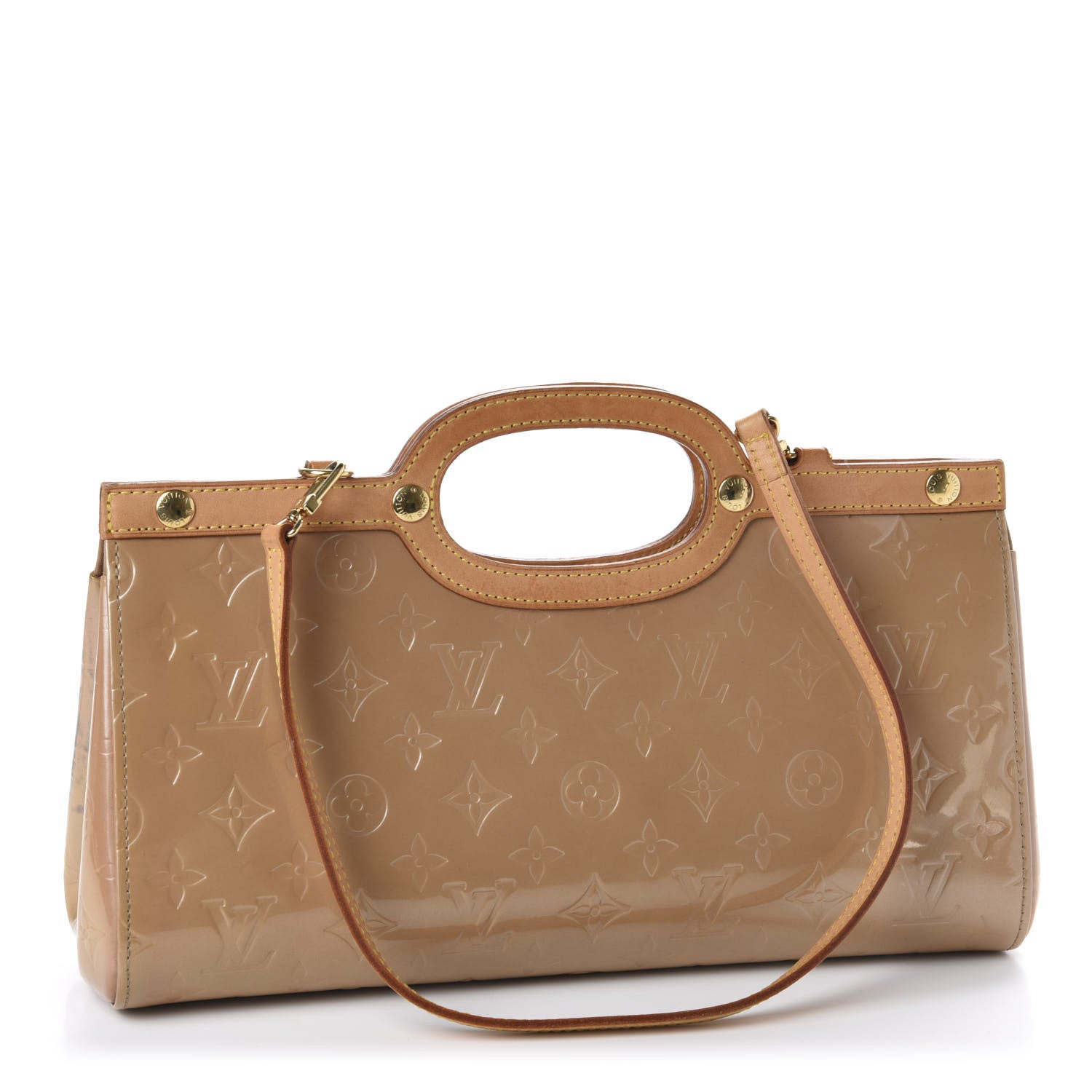 Louis Vuitton Vernis Roxbury Drive Noisette 4 of 12