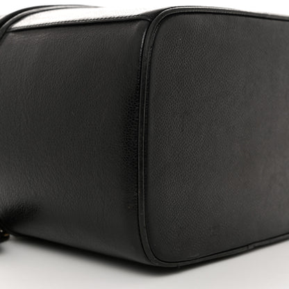 Chanel Caviar CC Vanity Train Case Black 9 of 11
