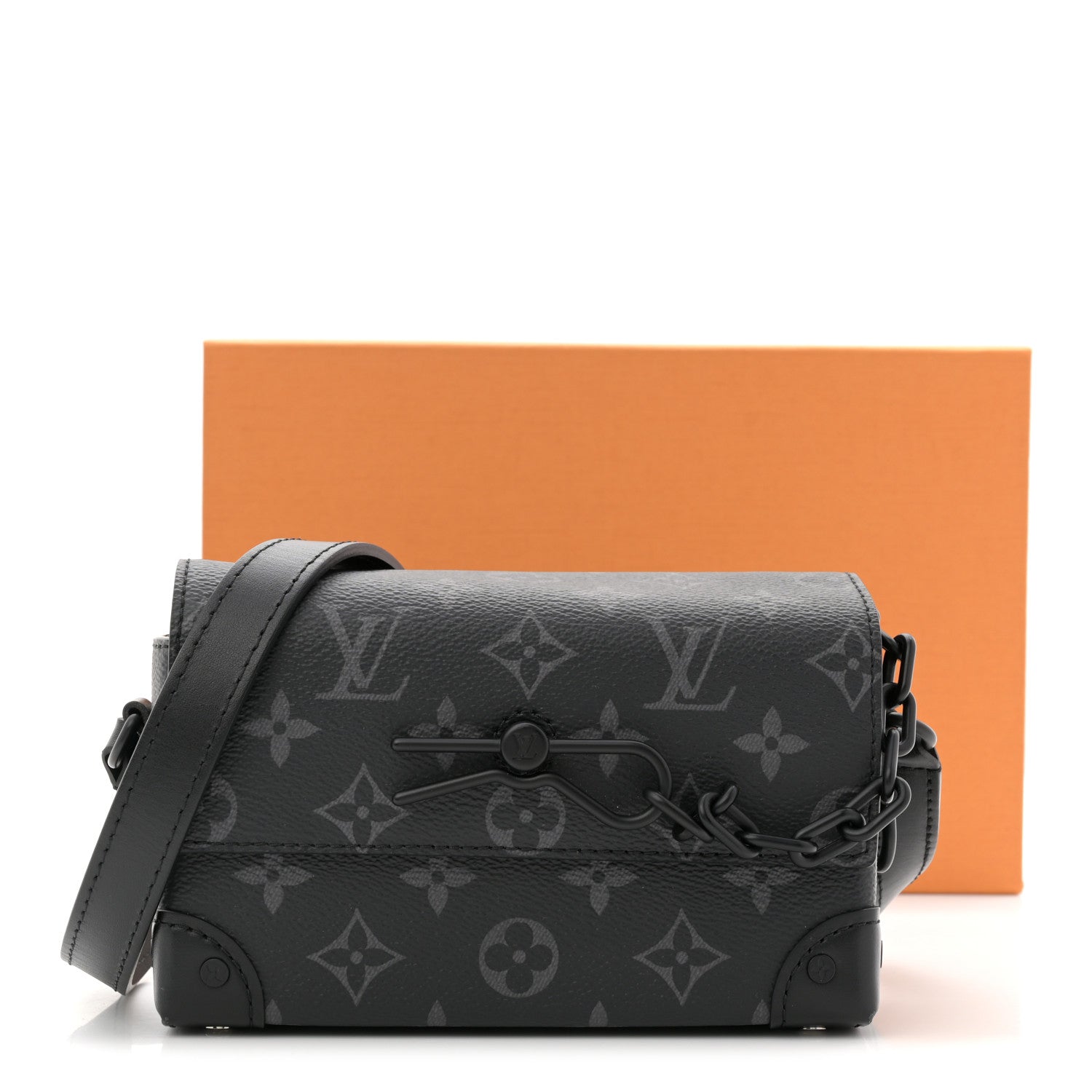 Louis Vuitton Monogram Eclipse Steamer Wearable Wallet 10 of 10