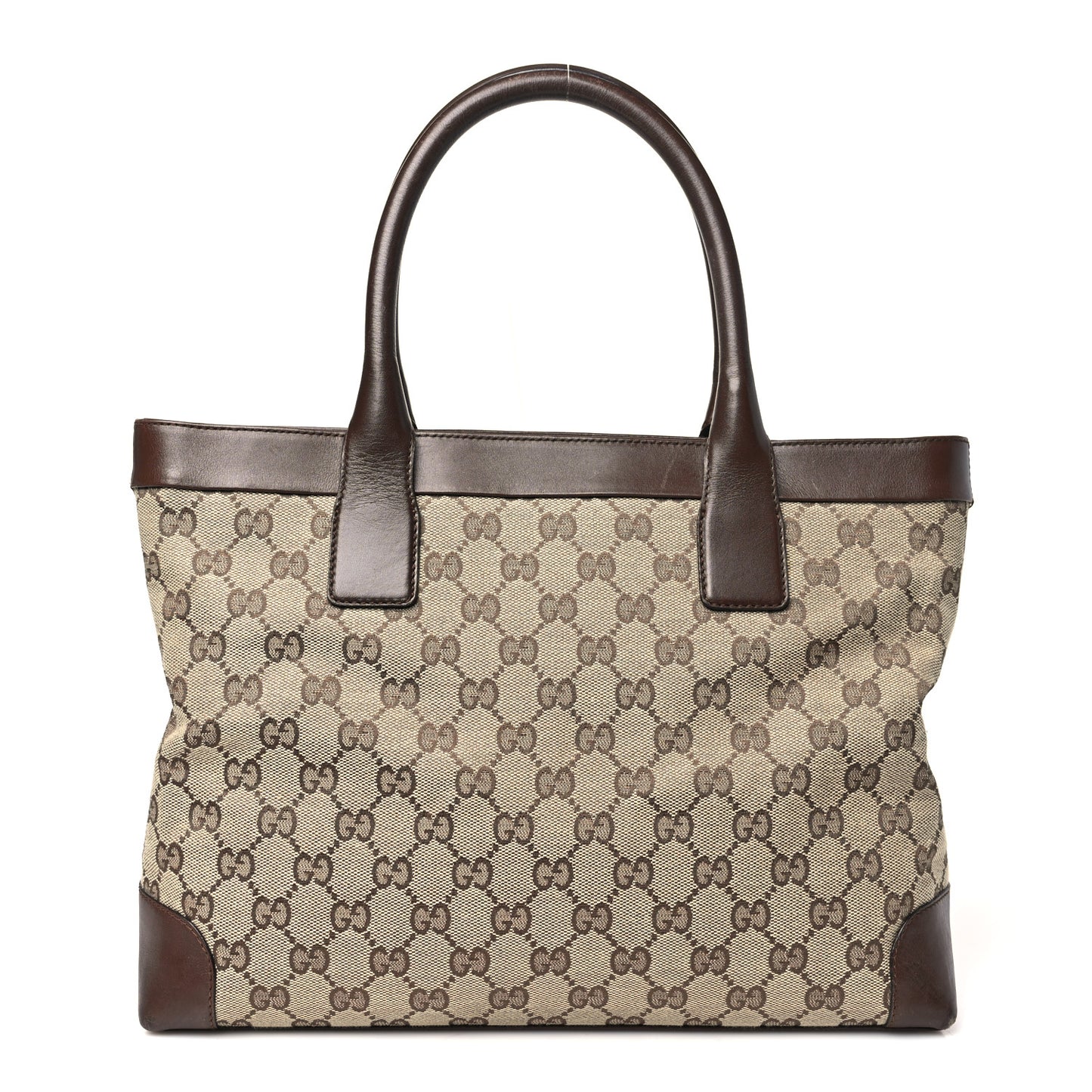 Monogram Tote Brown
