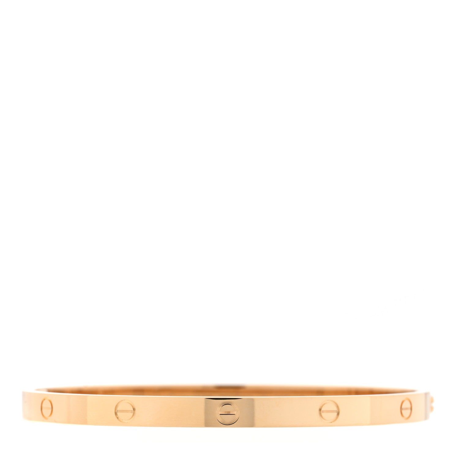 Cartier 18K Yellow Gold Medium LOVE Bracelet 19 1 of 6