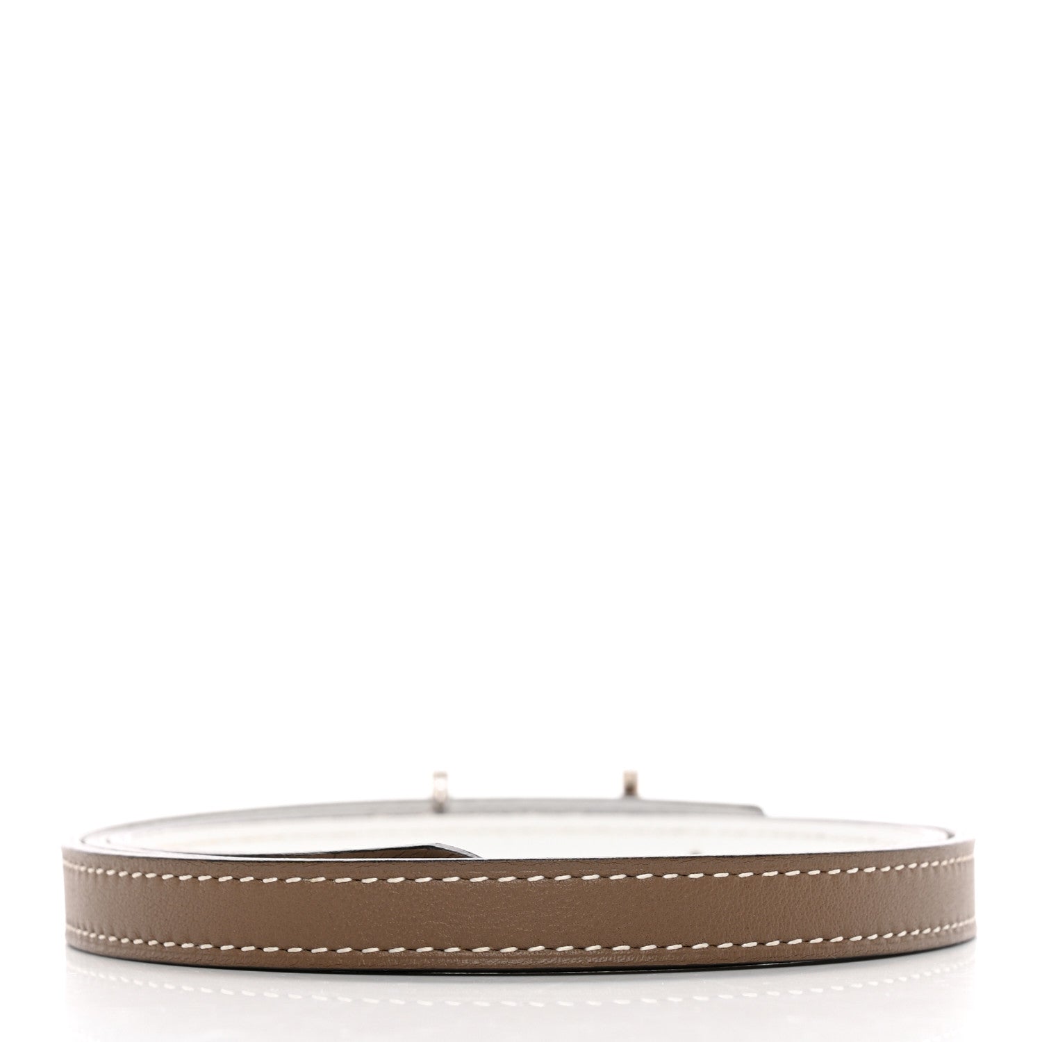 Hermes Swift Epsom 13mm Ancre Belt 80 32 Etoupe White 2 of 6