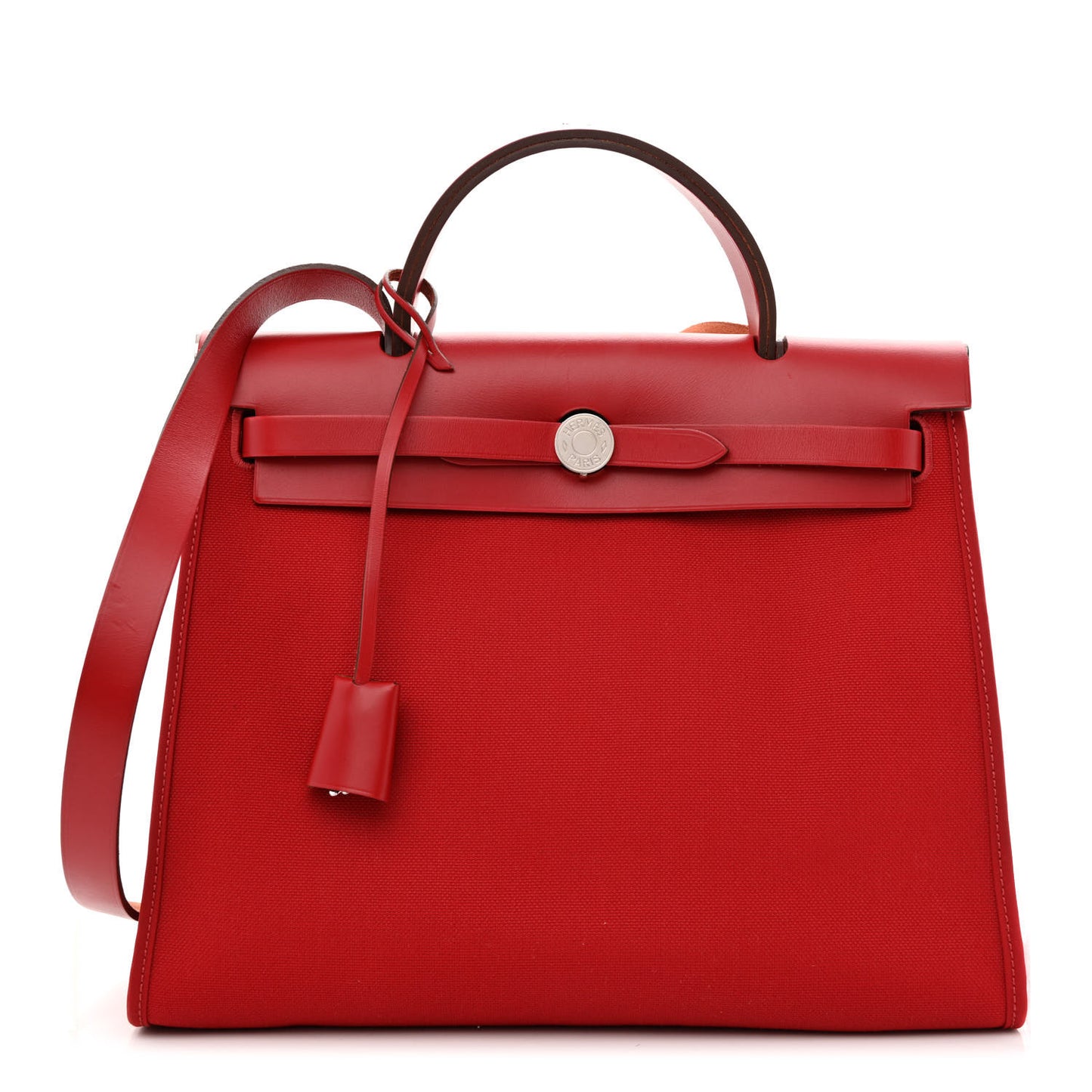 Military Toile Vache Hunter Herbag Zip PM 31 Rouge Piment
