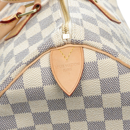 Louis Vuitton Damier Azur Speedy 35 5 of 9