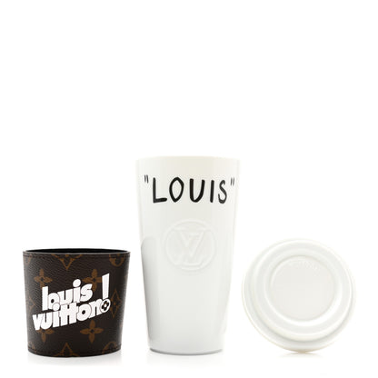 Louis Vuitton Calfskin Monogram Louis LV Cup 6 of 7