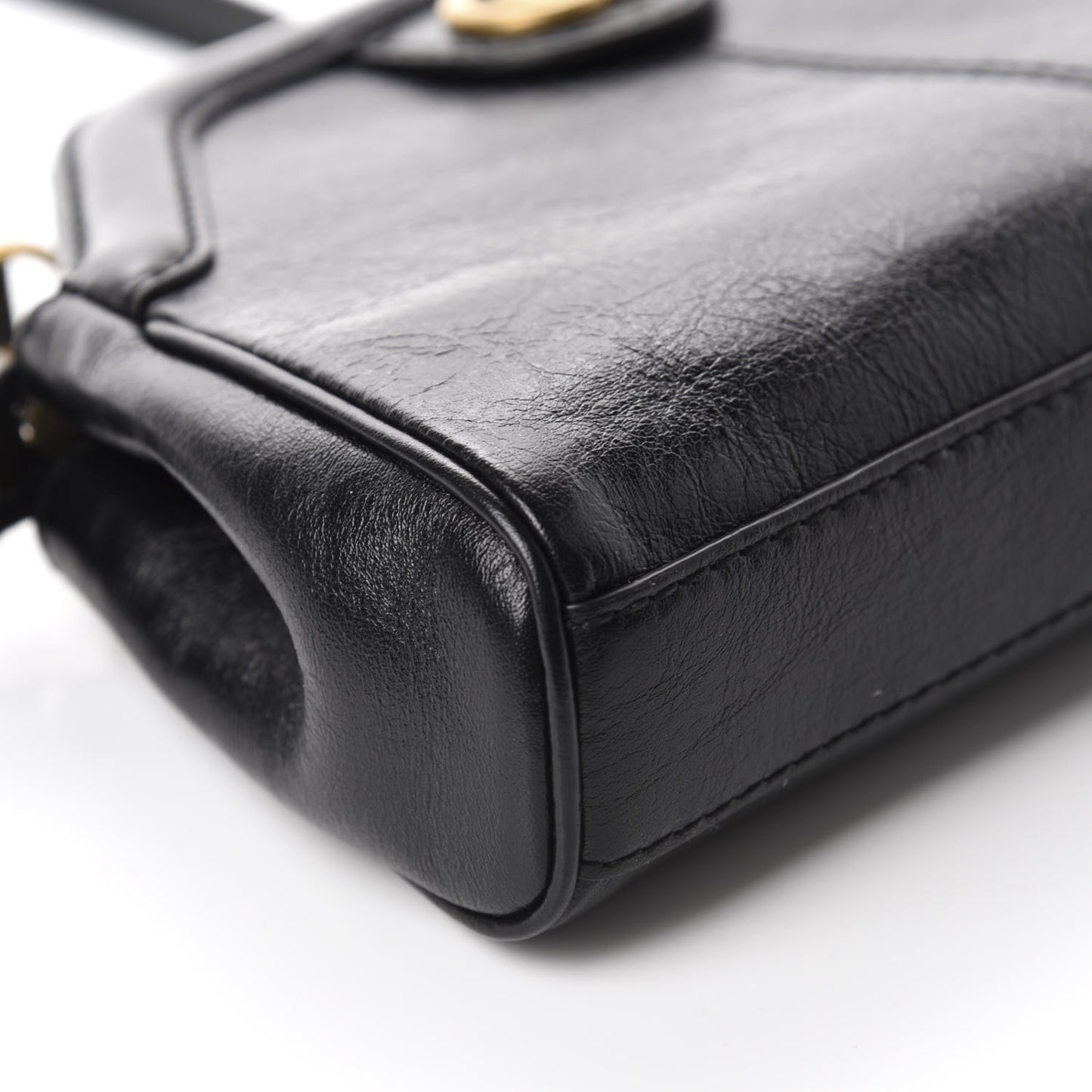 Calfskin Small Re(Belle) Crossbody Bag Black