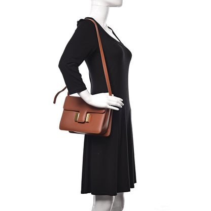 Tom Ford Calfskin Medium Sienna Crossbody Bag Tobacco 2 of 8
