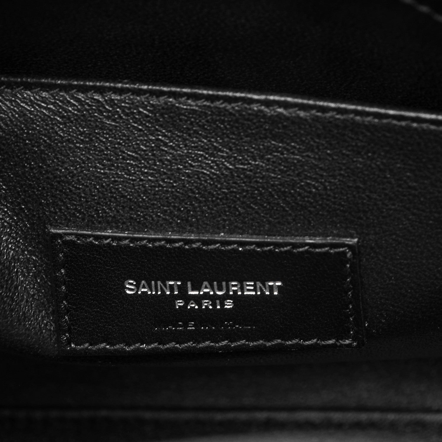 Saint Laurent Calfskin Patchwork Baby Sac De Jour Black 6 of 7