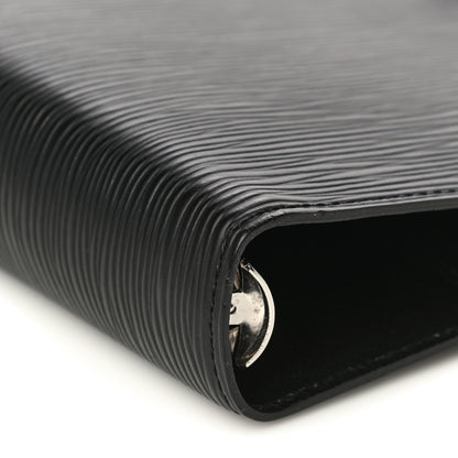 Louis Vuitton Epi Large Ring Agenda Cover Black 8 of 11