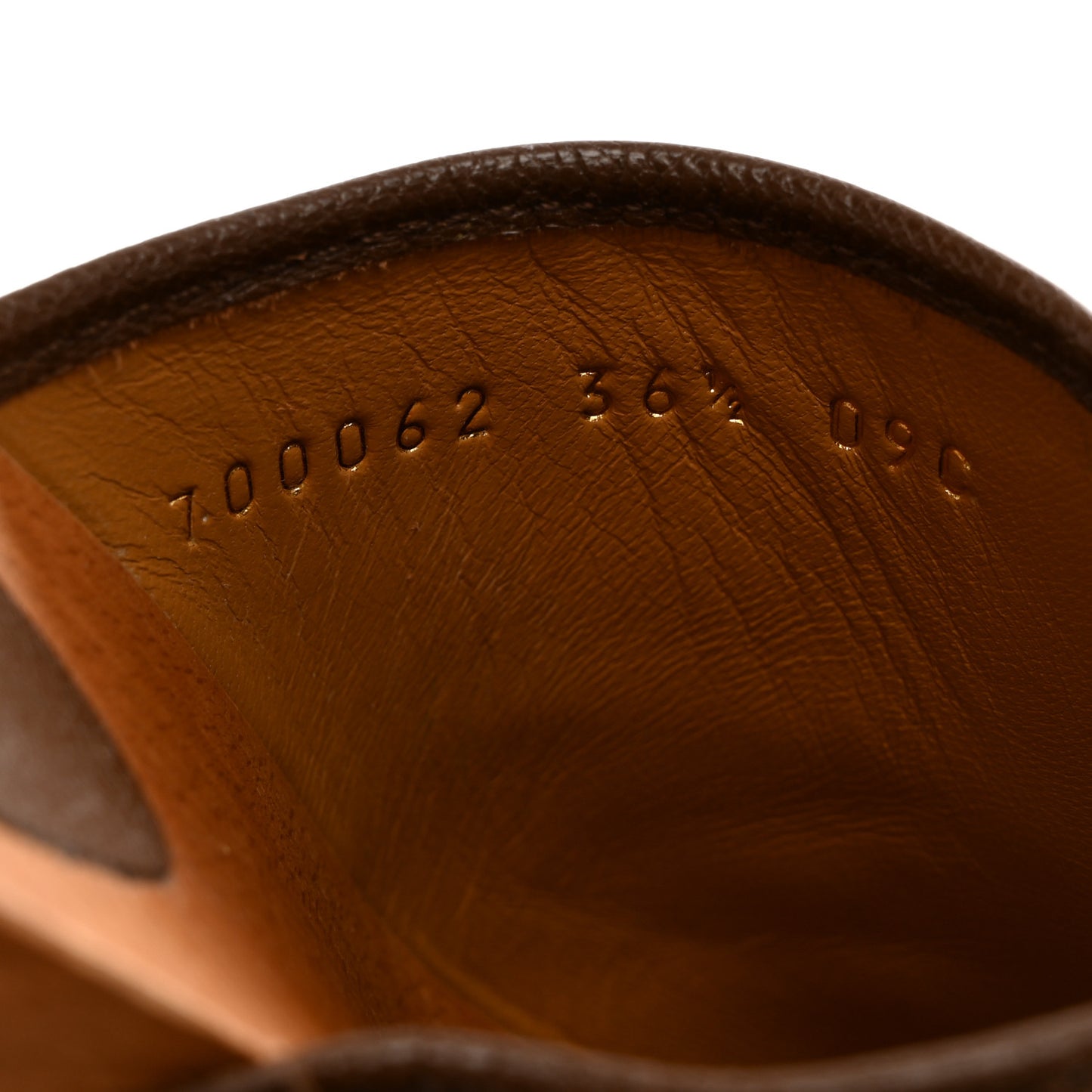 Monogram Goatskin Horsebit Clog Mules 36.5 Beige Ebony Brown Sugar
