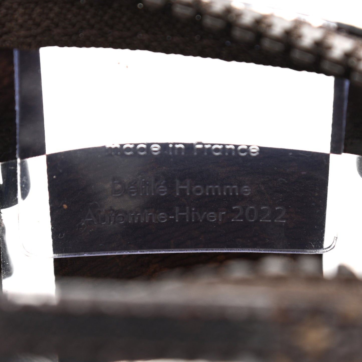 PVC Monogram Chess Keepall Bandouliere 25