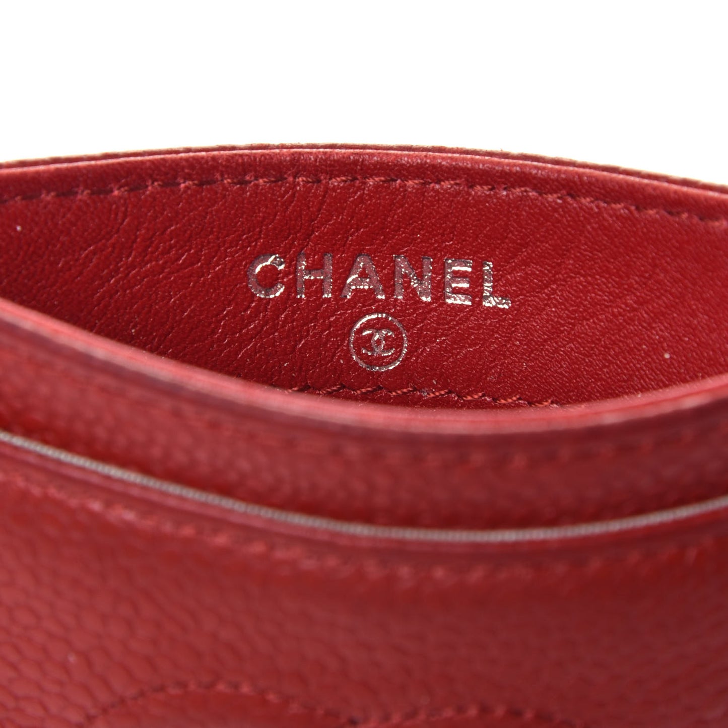 Caviar Timeless CC Card Holder Red