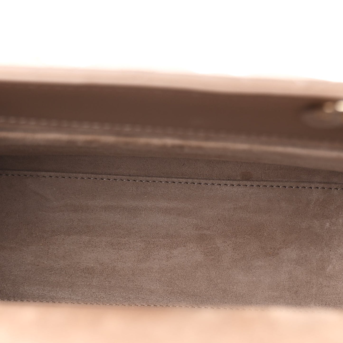 Lambskin Cannage Medium Lady Dior Warm Taupe