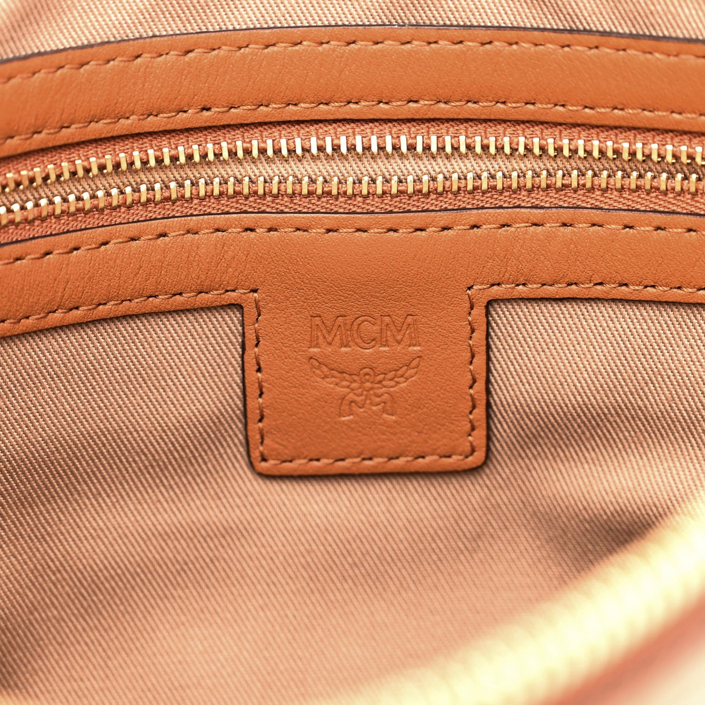 Calfskin Ottomar Crossbody Pouch Cognac