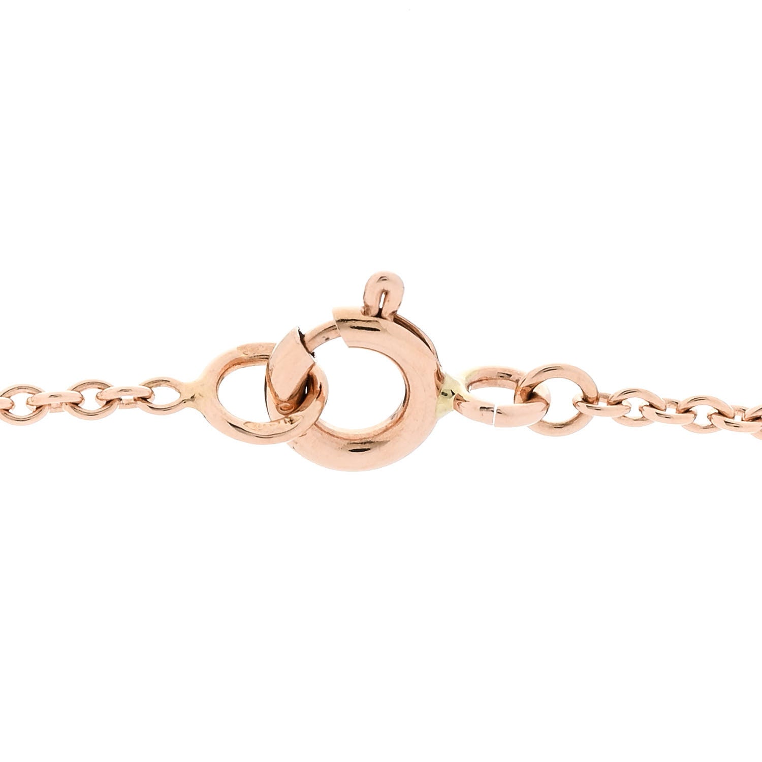 Christian Dior 18K Rose Gold Diamond Small Rose Dior Bagatelle Necklace 6 of 6