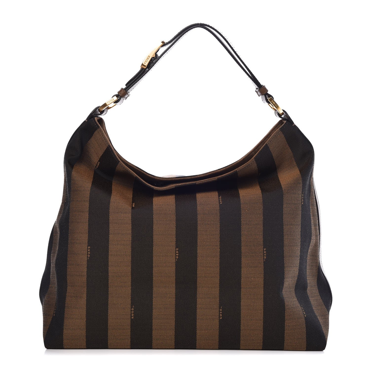 Fendi Pequin Hobo Tobacco 1 of 7