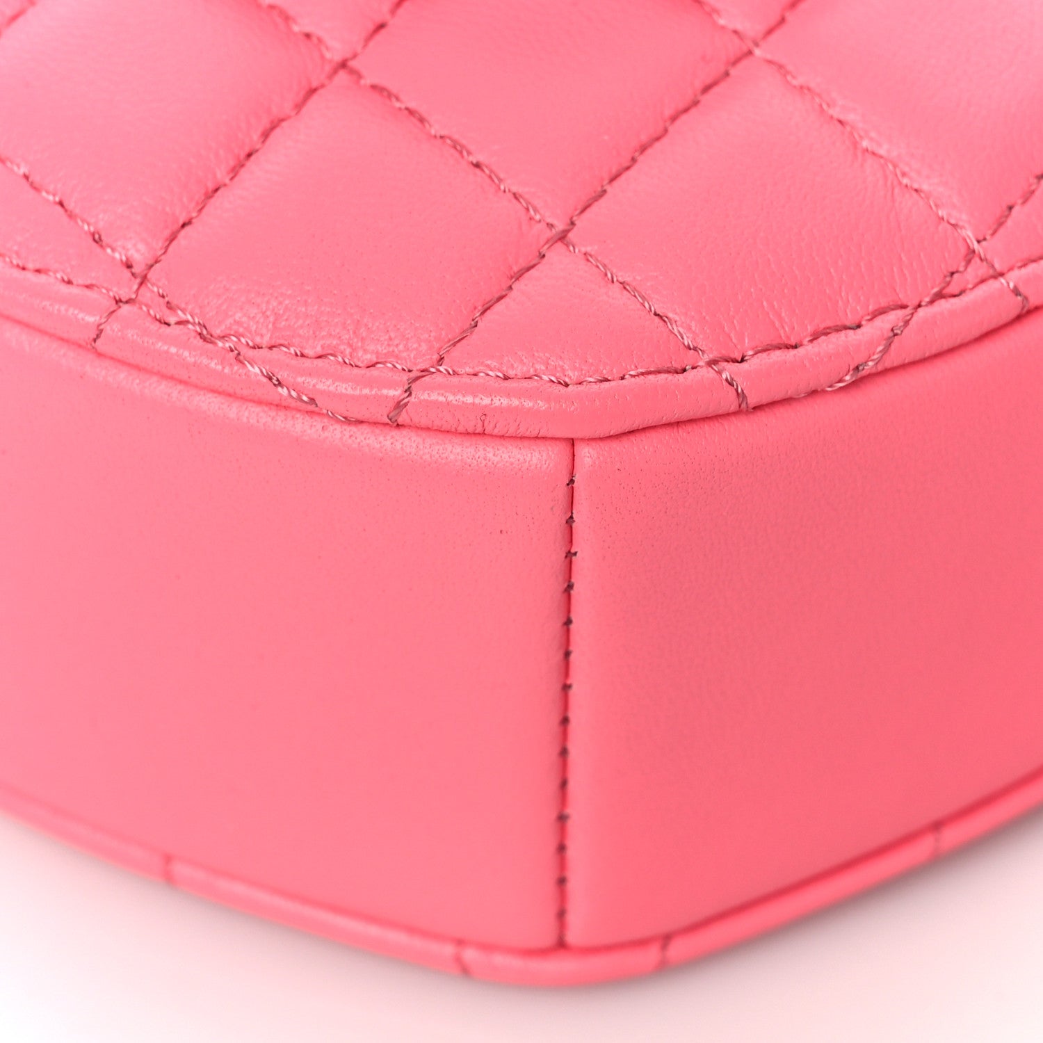 Chanel Lambskin Quilted CC In Love Heart Bag Pink 8 of 9