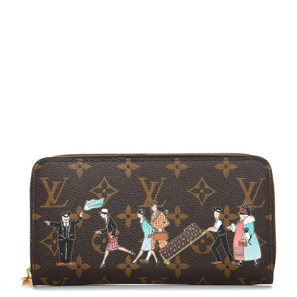 Louis Vuitton Monogram Illustre Zippy Wallet Rose 1 of 8