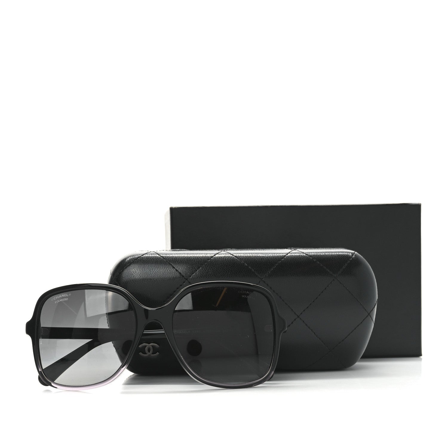 Chanel Square Summer CC Sunglasses 5349 Black 7 of 7