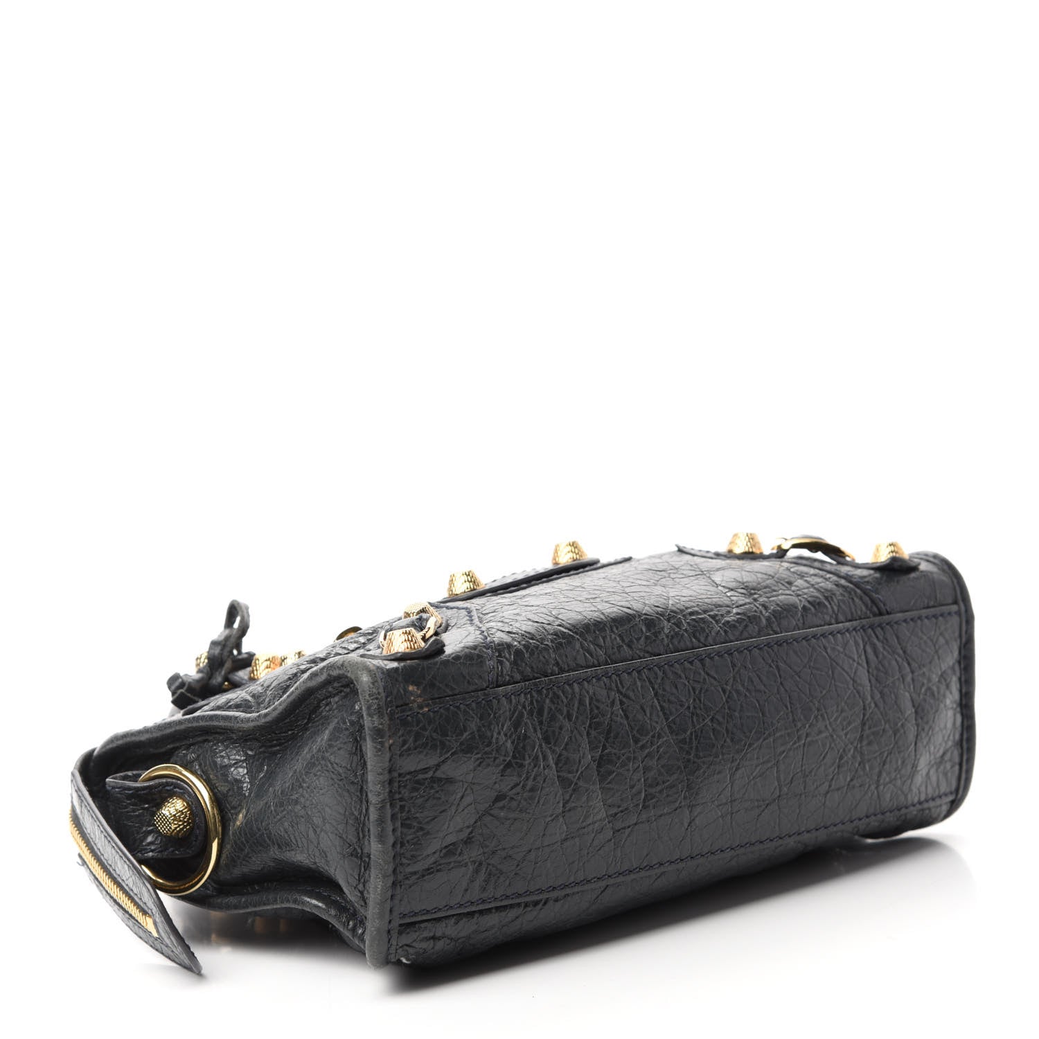 Balenciaga Agneau Giant 12 Gold Hardware Mini City Anthracite 4 of 14