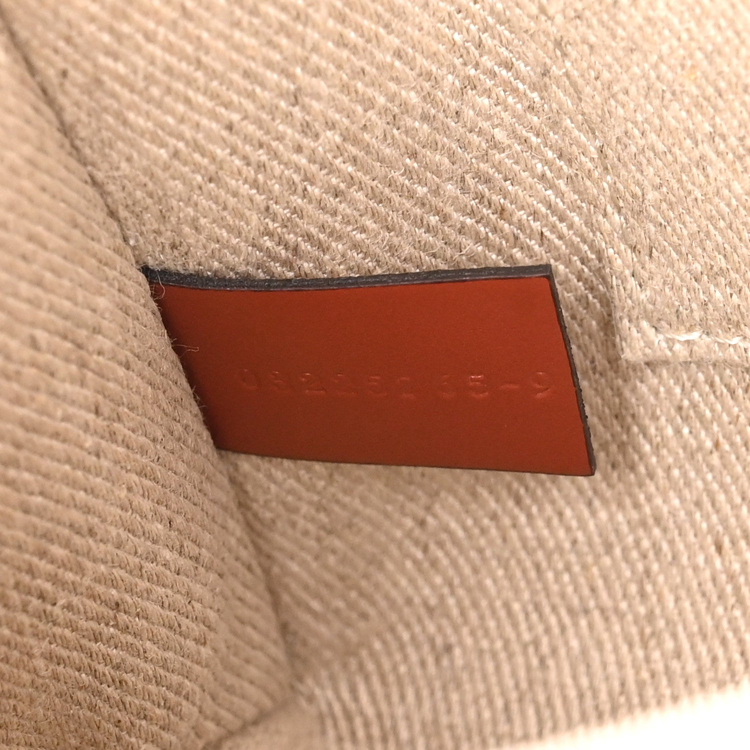 Chloe Cotton Calfskin Small Woody Ribbon Tote With Strap White Brown 7 of 11